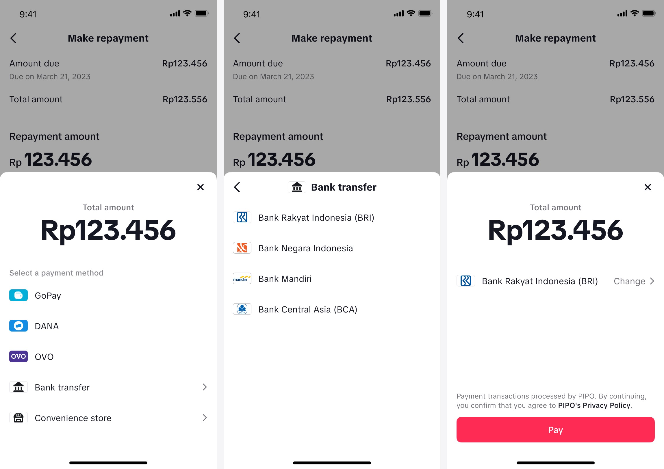 Payment channel selection
